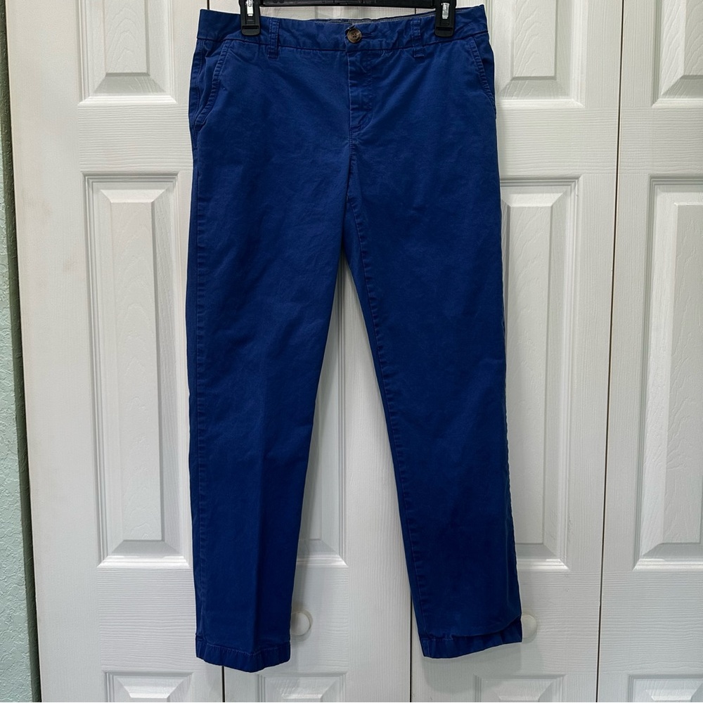 Tommy Hilfiger Women's Blue Straight Leg Pants